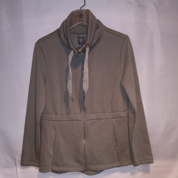 Joe Fresh Active Ladies Fleece Lined Full Zip Jacket - Picture 1 of 7